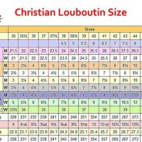 Louboutin Shoe Size Chart