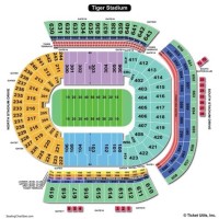 Lsu Tiger Stadium Seating Chart Rows