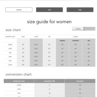 Lululemon Mens Top Size Chart