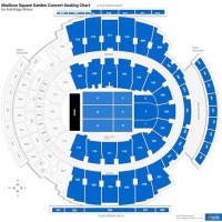 Madison Square Garden Concert Seating Chart With Rows