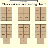 Making Your Own Seating Chart