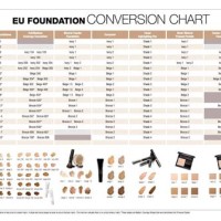 Mary Kay Foundation Color Chart