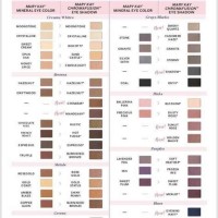 Mary Kay Foundation Color Conversion Chart 2019
