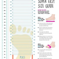 Measure Your Foot Size Chart