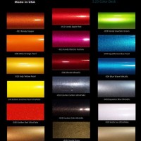 Metallic Ppg Automotive Paint Color Chart