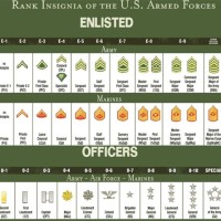 Military Rank Chart In Order Army