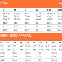 Nike Windrunner Size Chart