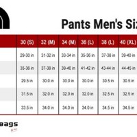 North Face Men S Snow Pants Size Chart
