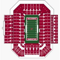 Oklahoma Memorial Stadium Virtual Seating Chart
