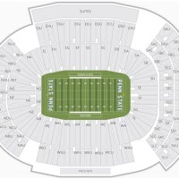 Penn State Stadium Seating Chart Rows