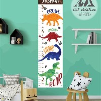 Personalized Dinosaur Growth Chart
