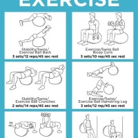 Printable Exercise Ball Workout Chart