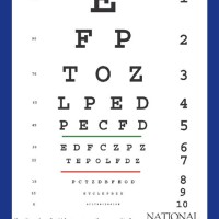Printable Snellen Eye Chart 20 Ft