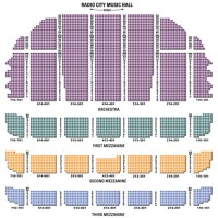 Radio City Hall Virtual Seating Chart