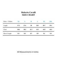 Roberto Cavalli Sport Sneakers Size Chart