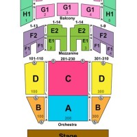 Robinson Performance Hall Seating Chart