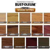 Rust Oleum Wood Stain Color Chart
