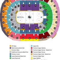 Sap Center Seating Chart Hockey