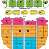 Seating Chart Providence Performing Arts Center