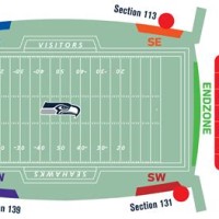 Seattle Seahawks Seating Chart Qwest Field