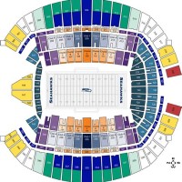 Seattle Seahawks Stadium Seating Chart Rows