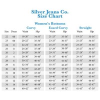 Silver Brand Jeans Size Chart