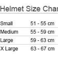 Smith Code Helmet Size Chart