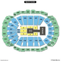 Sprint Center Seating Chart Section 106