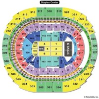 Staples Center Seating Chart Concerts