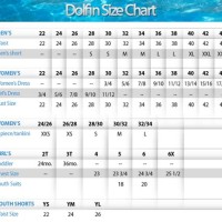 Swimsuit Size Conversion Chart Dolfin