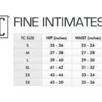 Tc Fine Shapewear Size Chart