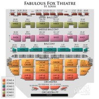 The Fabulous Fox Theater St Louis Seating Chart