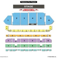 The Fabulous Fox Theatre St Louis Seating Chart