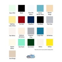 Totalboat Topside Paint Color Chart