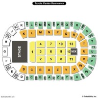 Toyota Center Kennewick Seating Chart With Seat Numbers