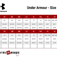 Under Armour Pants Size Chart