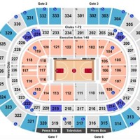 United Center Seating Chart Row Numbers