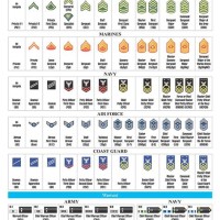 Us Military Rank Chart In Order