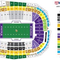 Vikings Stadium Seating Chart View