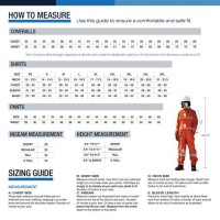 Walls Insulated Coveralls Size Chart