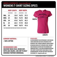 Women 8217 S T Shirt Size Chart