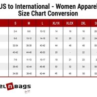 Womens Jeans Size Chart Us To Eu