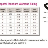 Womens Medium Size Chart Us