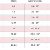 Womens Underwear Size Chart