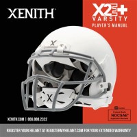 Xenith Football Helmet Size Chart