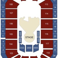 1st Bank Center Seating Chart
