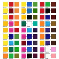 Acrylic Sheet Colour Chart