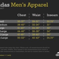 Adidas Football Pants Size Chart