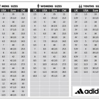 Adidas Junior Size Chart Shoes