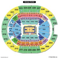 Amway Seating Chart With Rows